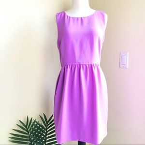 J. Crew Lavender Crepe Dress